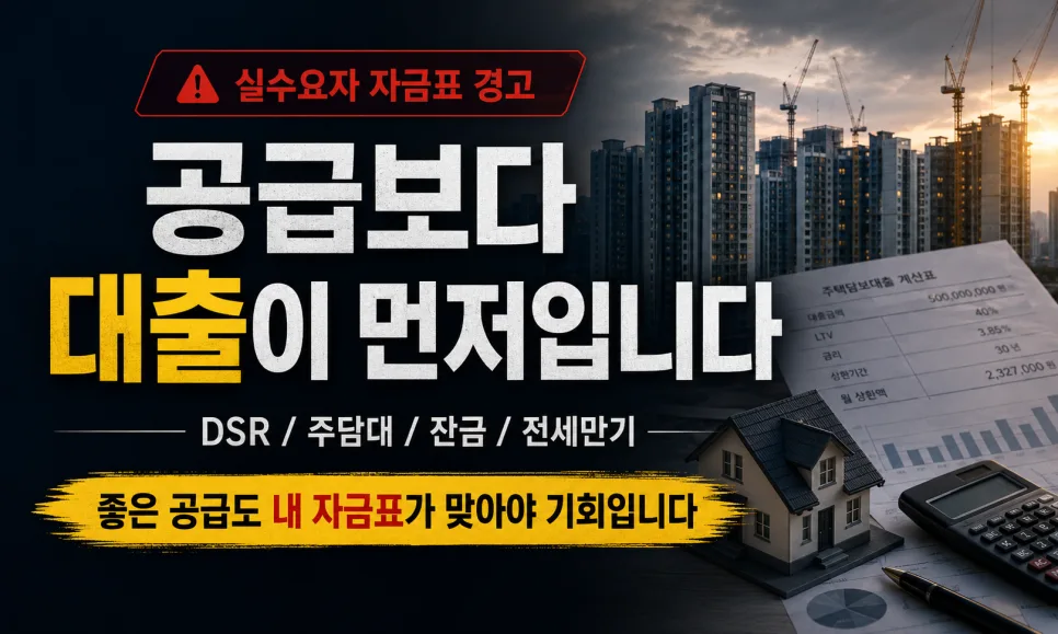태릉 6800호 공급, 대출 규제 2026년 전망과 실수요자 전략 2
