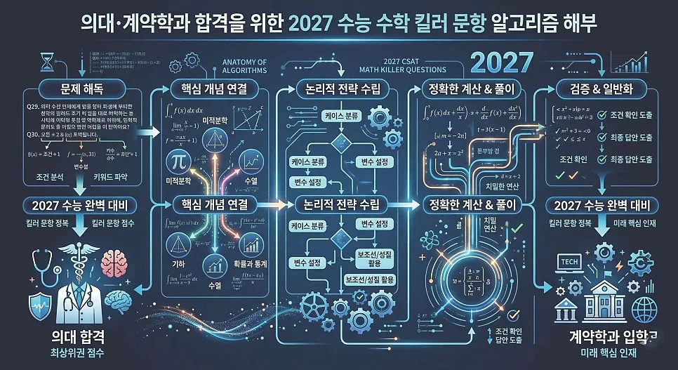 2027 수능 수학 고난도 문항 해부: 합격 전략 2027