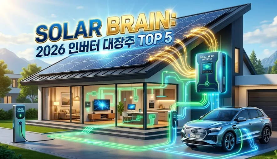 태양광 인버터 대장주 2026: AI 에너지 혁명 주도 기업 분석