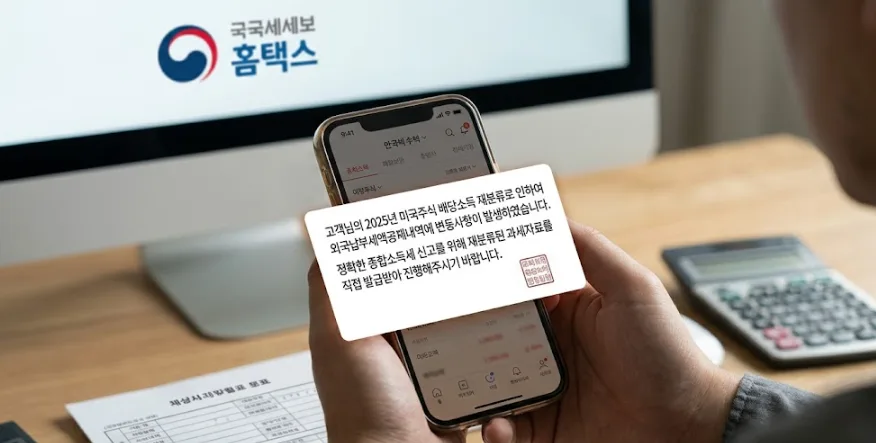 2025년 미국 주식 배당금 재분류: 세금 폭탄 피하는 법 2026