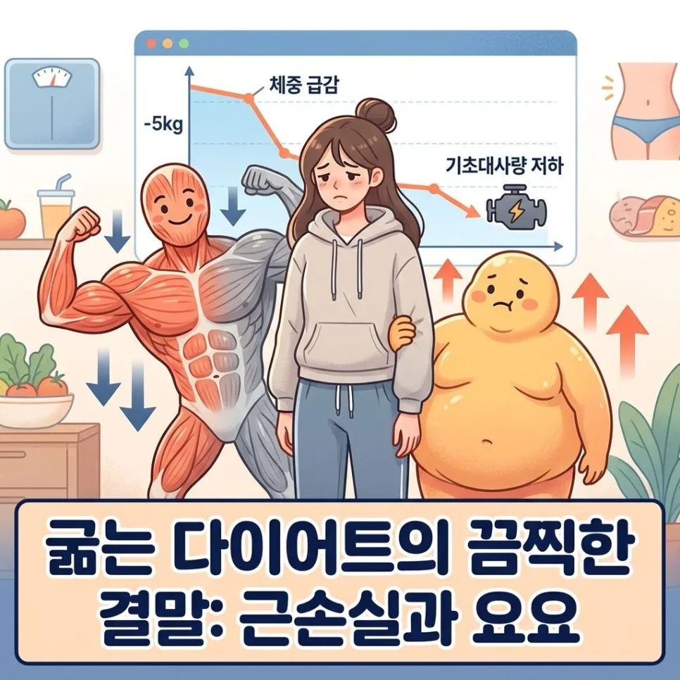 다이어트 후 요요 현상, 단백질 부족이 원인일까? 2026년 분석