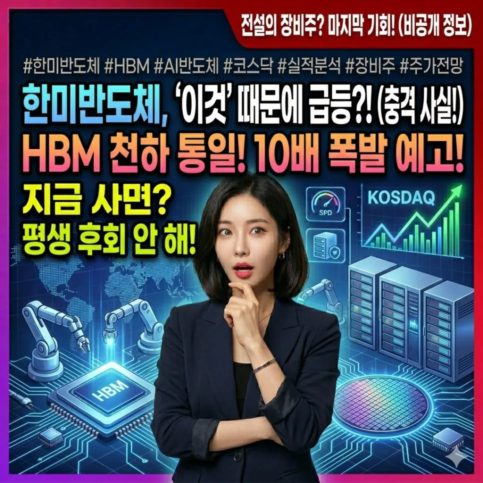 한미반도체 주가 전망: AI 시대 HBM 성장 수혜 2026년 분석