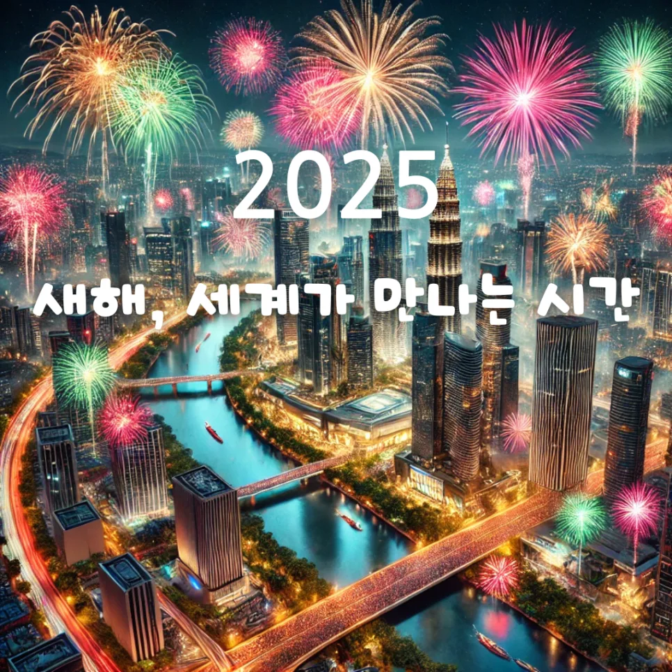 2025년 새해맞이, 세계 5대 특별한 전통 완벽 분석