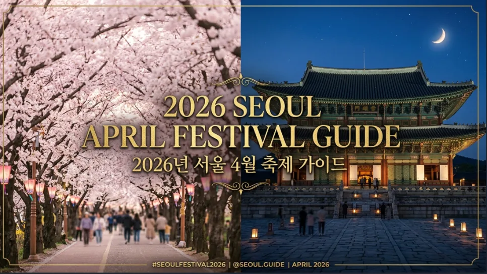 2026년 4월 서울 봄꽃 & 궁궐 축제 완벽 가이드