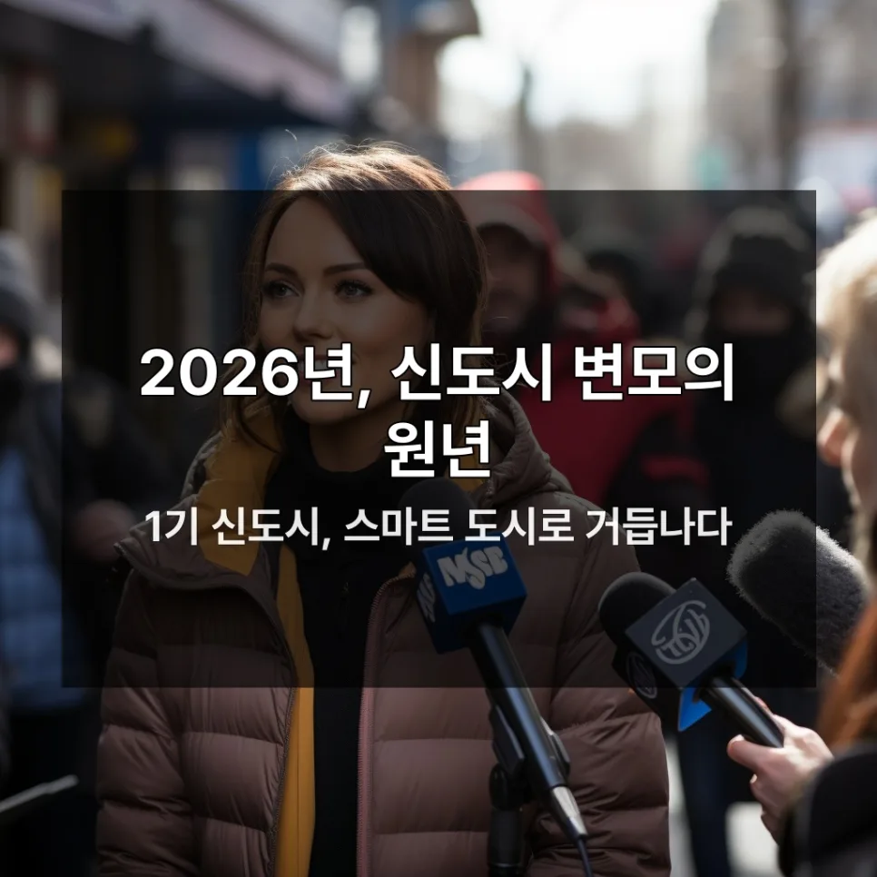2026년 1기 신도시 재건축 투자, 기회와 전략 총정리