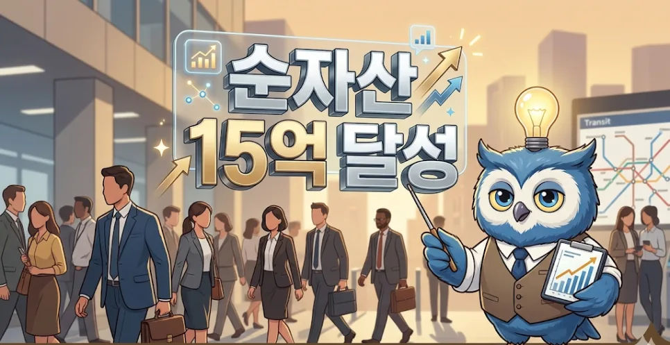 2026년 신흥 중산층 기준: 순자산 15억 달성 비결 3가지