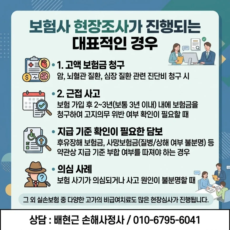 보험사 현장 조사, 2026년 대비 필수 대처법 5가지 2