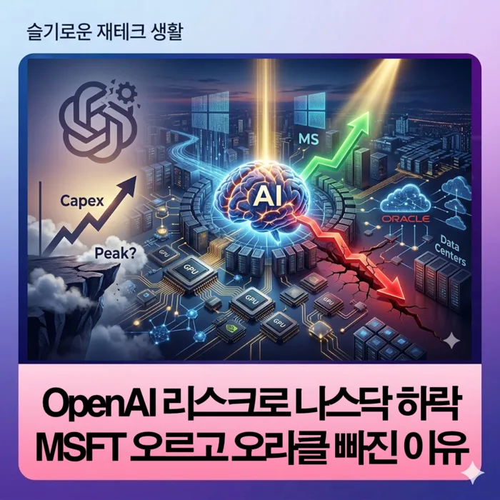 OpenAI 리스크, MS는 오르고 오라클은? 2026년 투자 전략