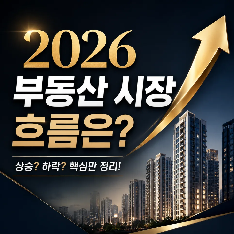 2026 부동산 시장, 지역별 양극화 심화될까? 핵심 전망 3가지