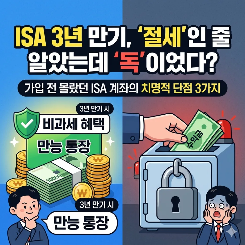 ISA 만기 전략 2026: 해지 vs 연장, 절세 혜택 극대화 방법