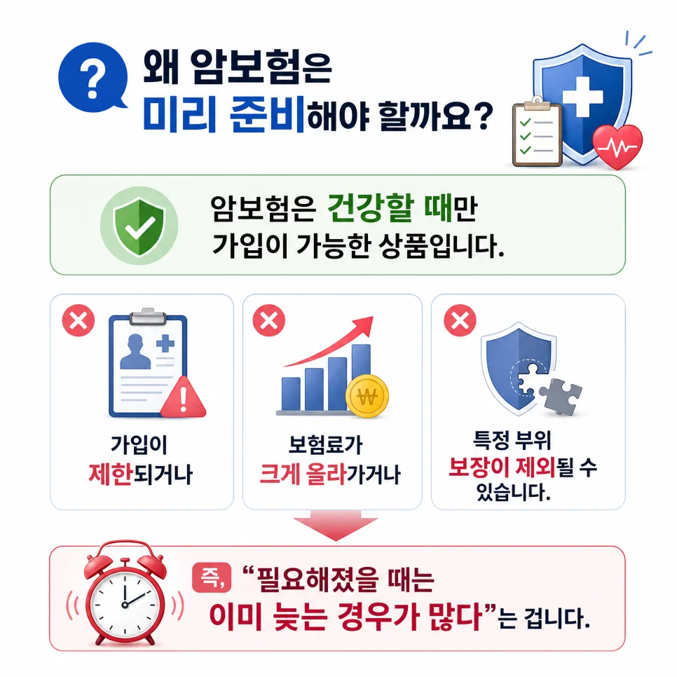 암보험, 왜 필수일까? 2026년 핵심 보장 분석 2