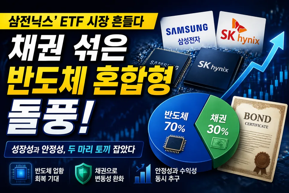 반도체 ETF와 채권 혼합형 2026: 투자 성과 높이는 전략
