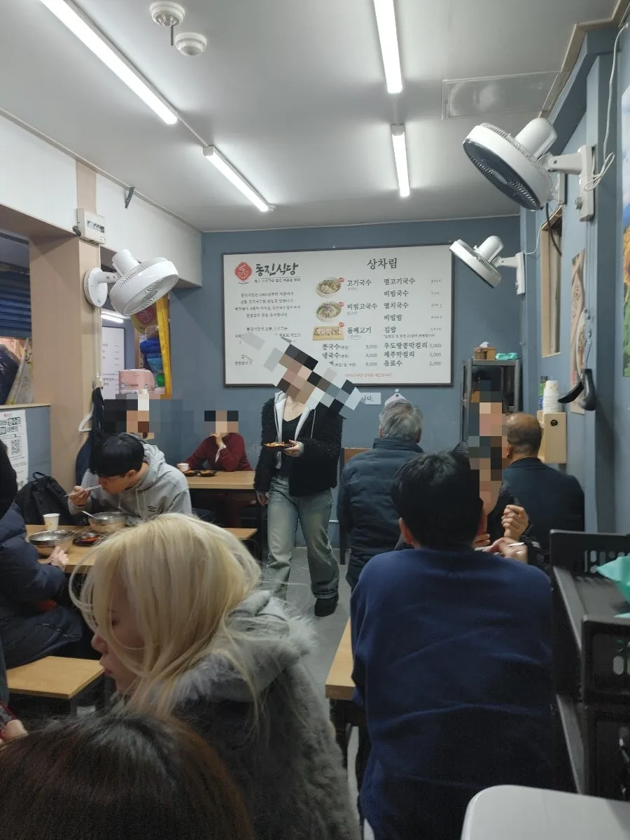 제주 동문시장 국수 맛집 2026: 동진식당 고기국수 후기