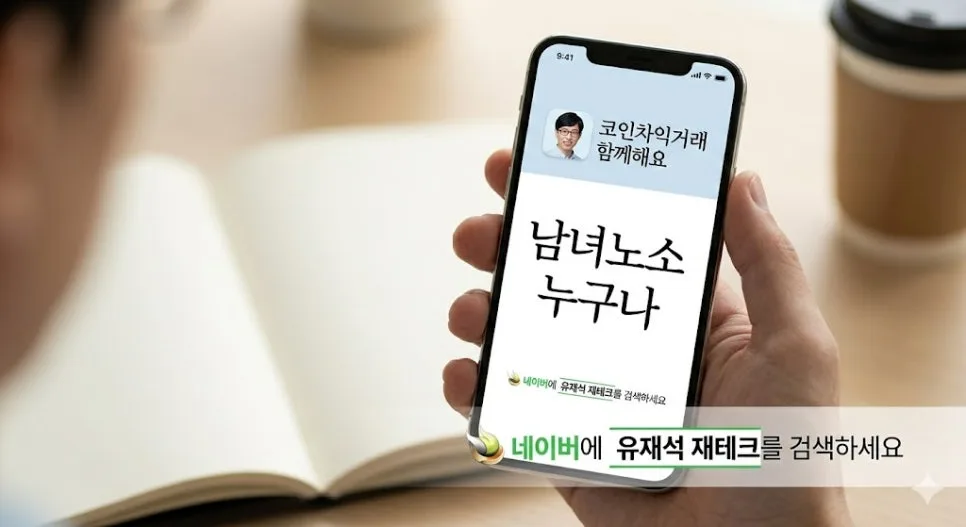 당일 50만원 버는 법: 유재석재테크로 코인 차익 매매 2026