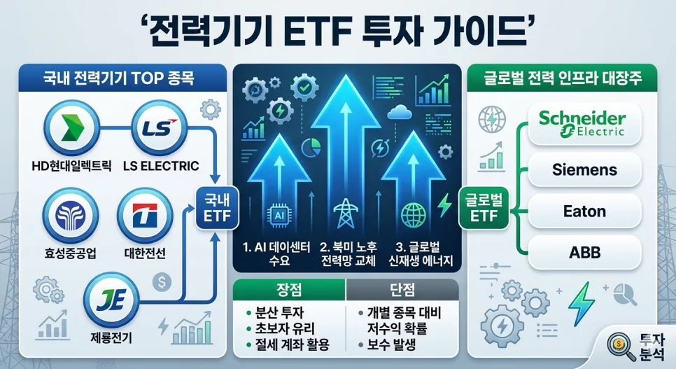 AI 시대 전력기기 ETF 전망 2026: 투자 방법 총정리