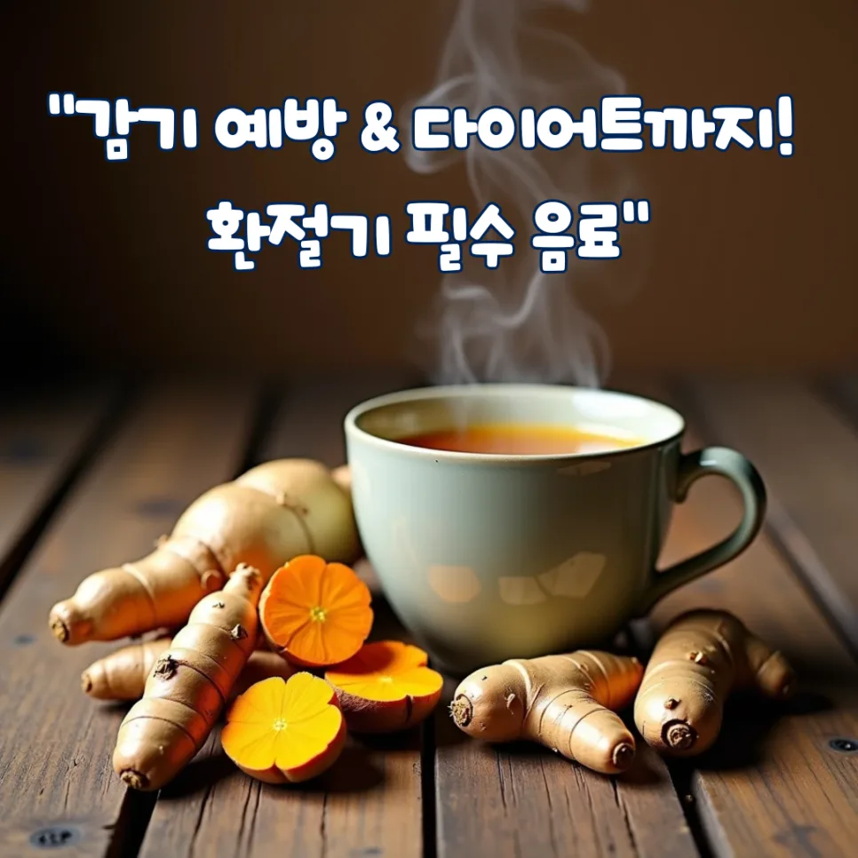 강황 생강차 효능 2026: 면역력·체중 감량 효과 총정리