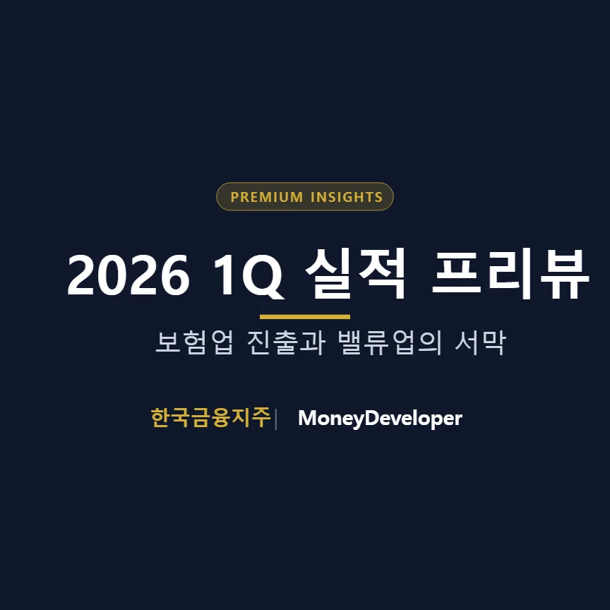 한국금융지주 주가 전망 2026: 1분기 실적 개선과 보험업 진출 시나리오 분석
