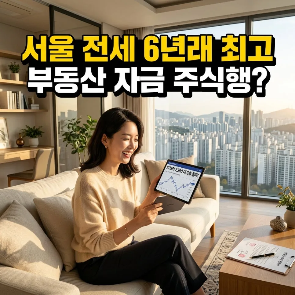 2026년, 전세 대신 주식? 자산가들의 선택 분석