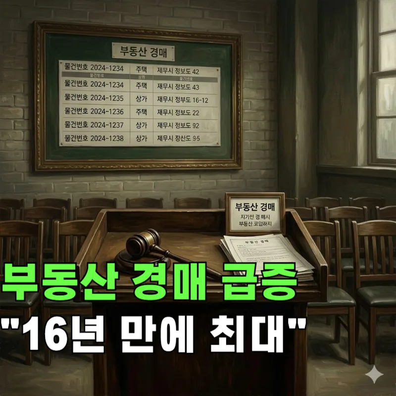 2026년 부동산 경매 급증 원인과 시장 전망 분석