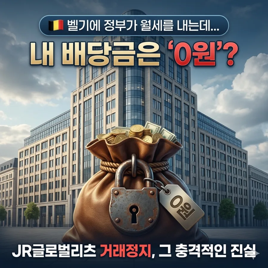 JR글로벌리츠 캐시 트랩 2026: 월세 받는 리츠 투자 위험 분석