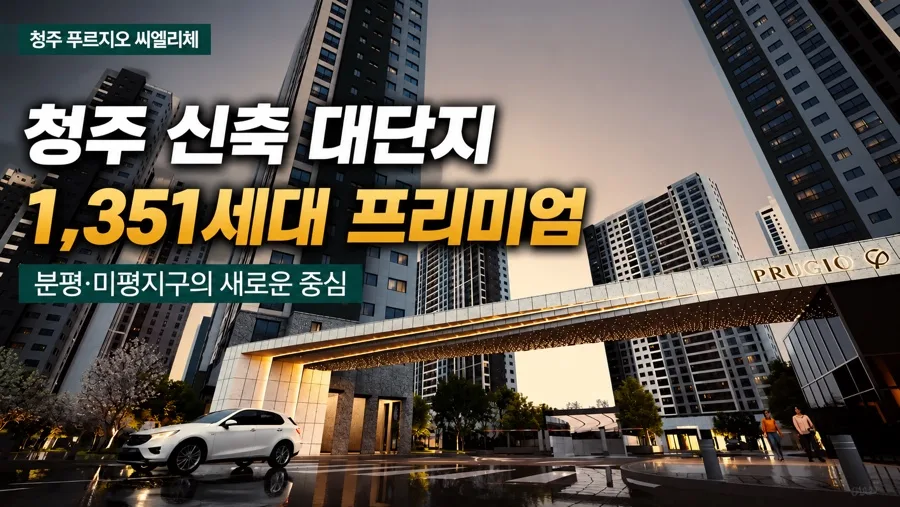 청주 푸르지오 씨엘리체 분양가, 2026년 전망과 핵심 정보 총정리
