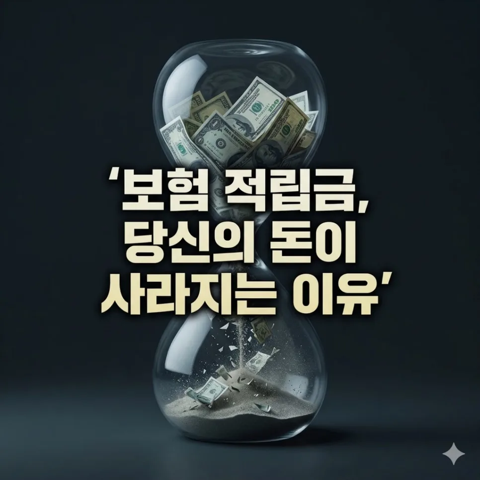 보험 적립금, 2026년까지 돈 묶이는 함정 피하는 법