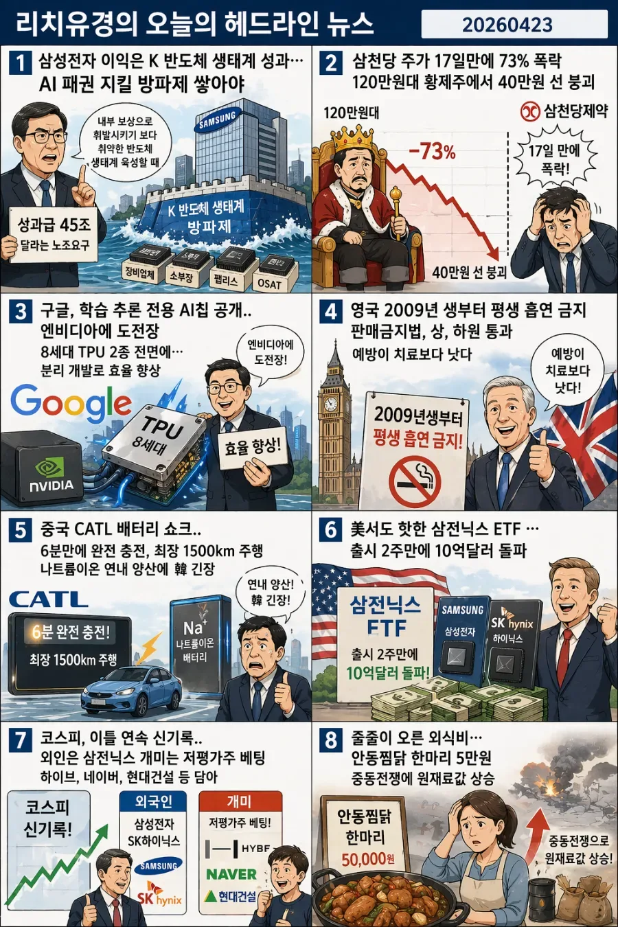 삼성전자 성과급 논란과 구글 AI 칩: 2026년 전망