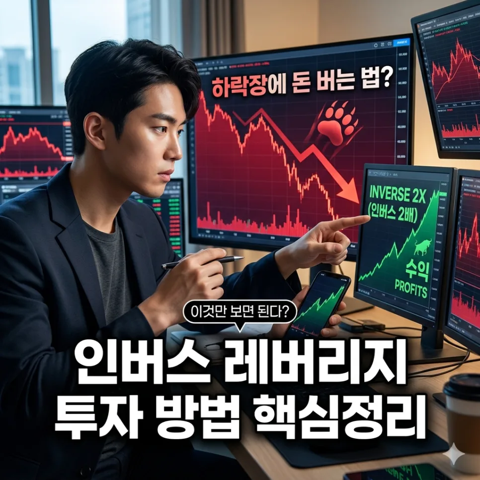 인버스 레버리지 투자: 2026년 하락장 수익 극대화 전략