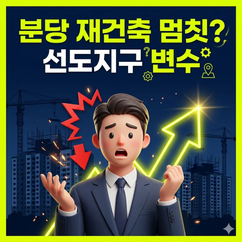 분당 재건축 2026년 전망: 통합 지연과 선도지구 변수 총정리