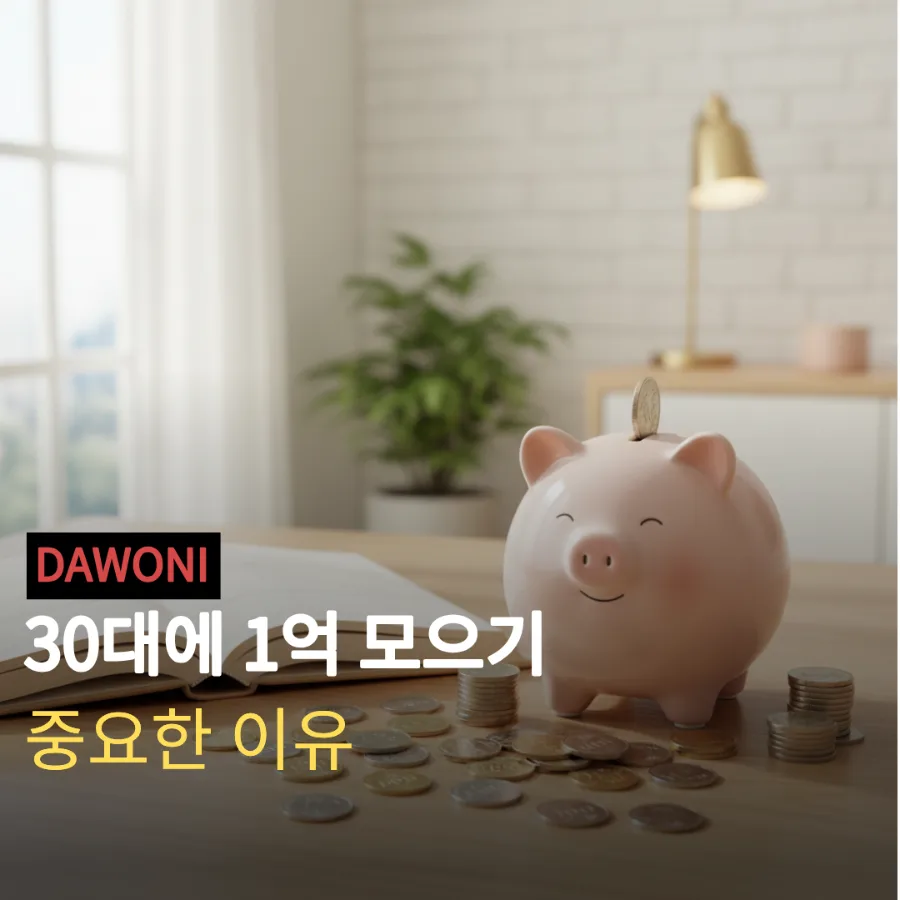 30대 1억 모으기, 선택권 넓히는 비결 2026년 총정리