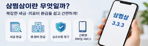 삼쩜삼 병원비 환급 수수료, 직접 신청 후기 (2026년 최신) 2