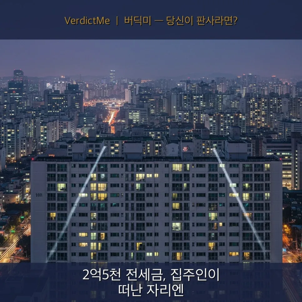 2억 5천 전세 사기 2026: 집주인 잠적 후 벌어진 일