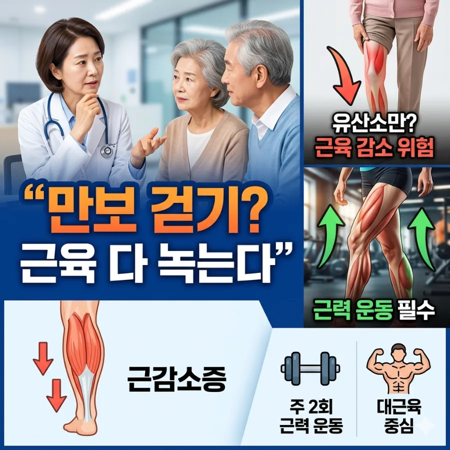 중장년 근감소증 예방: 2026년 ACSM 가이드라인 기반 근력 운동법