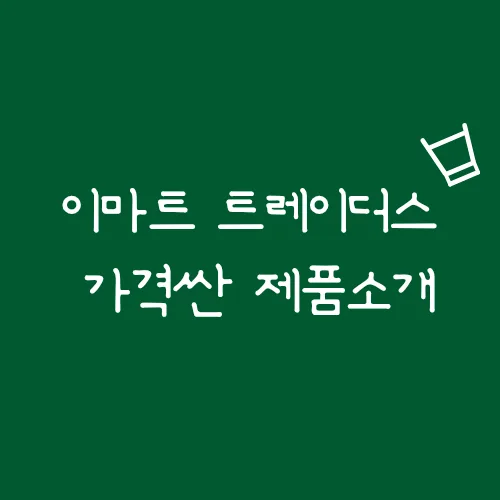 이마트 트레이더스 가성비템 2026: 인터넷가 비교 및 추천 제품
