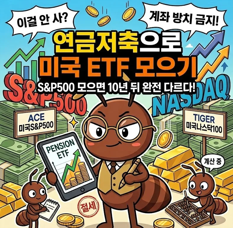 연금저축 ETF 2026년 추천 조합: 세액공제와 수익률, 두 마리 토끼 잡는 법