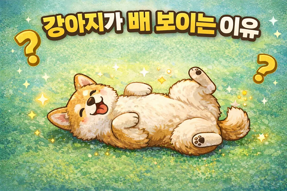 강아지 배 보이는 이유 2026: 신뢰, 관심, 복종 신호 총정리