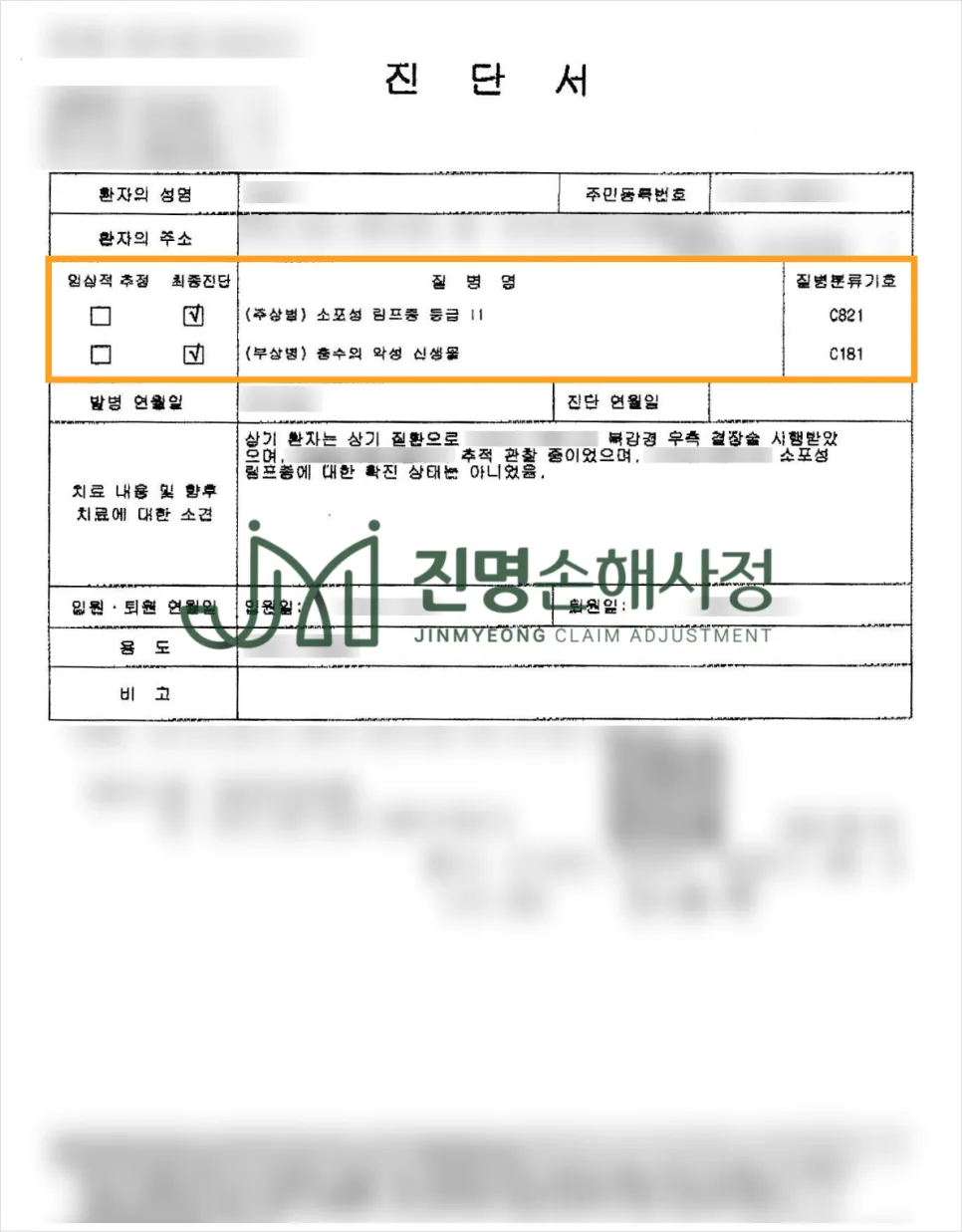 고지의무 위반 암진단비, 계약 해지 후 되찾은 사례 (2026)