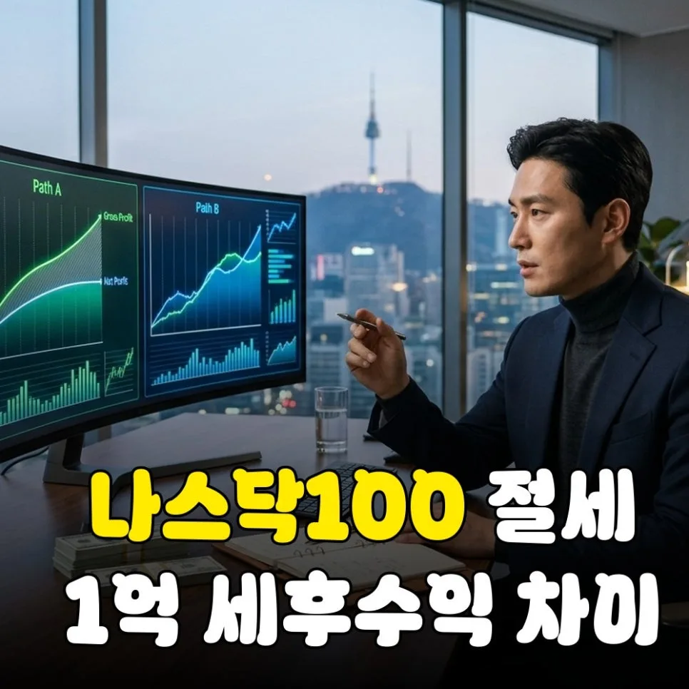 나스닥100 ETF 세금 비교 2026: 계좌별 절세 전략 총정리