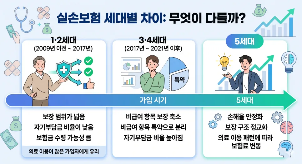 5세대 실손보험 전환, 2026년 전 꼭 알아야 할 득실 분석