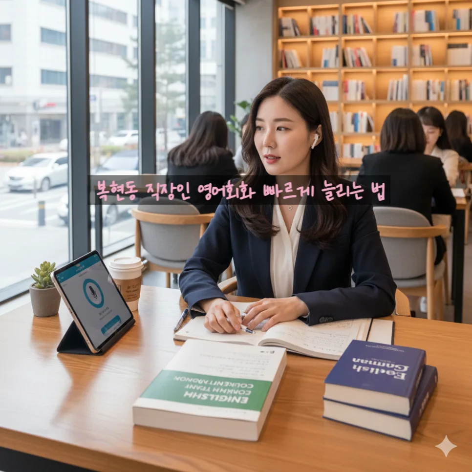복현동 직장인 영어회화, 실전 말하기 2026년 핵심 전략