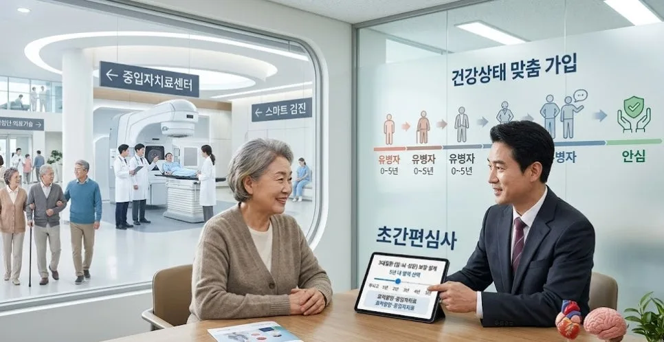 2026년 유병자 보험 비교: 간편심사 보험, 아파도 가입 가능한가?