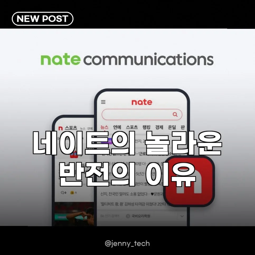 네이트 흑자 전환 비결 2026: 체류형 플랫폼 전략 분석