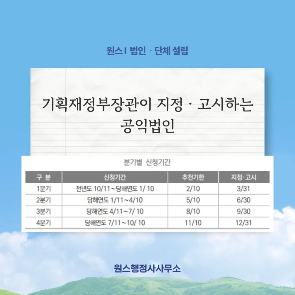 공익법인 지정 요건 2026: 신청부터 승인까지 완벽 가이드