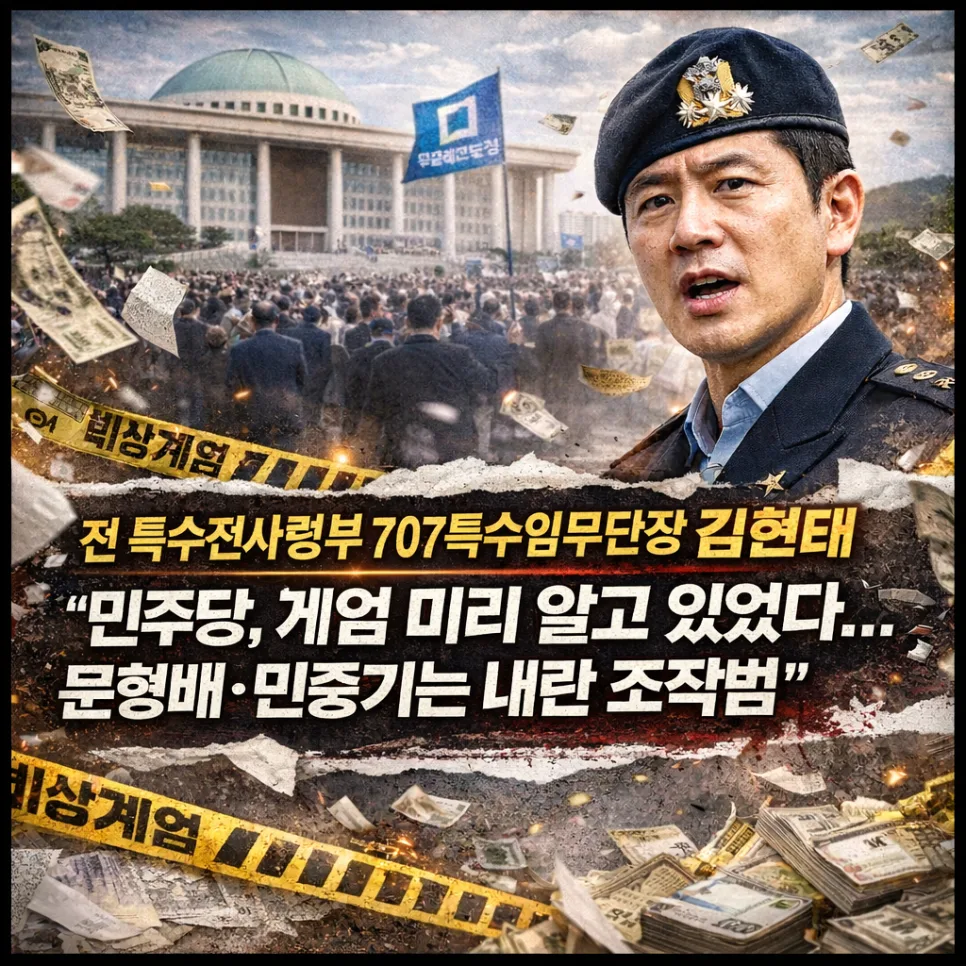 민주당, 계엄 사태 미리 알았나? 김현태 전 단장 폭로 진실 2026