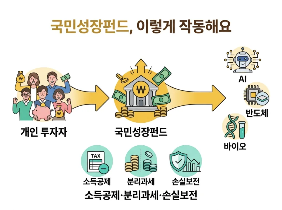 국민성장펀드 40% 소득공제, 실제 환급액은? 2026년 총정리 2
