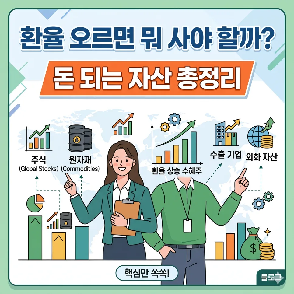환율 상승기, 2026년 현명한 자산 투자 전략 5가지