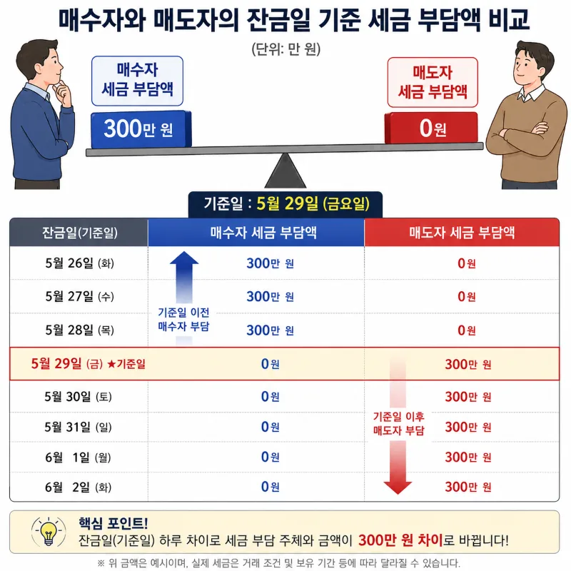 6월 1일 전 집 팔아야 하는 이유: 세금 500만원 절약 팁 2026 2