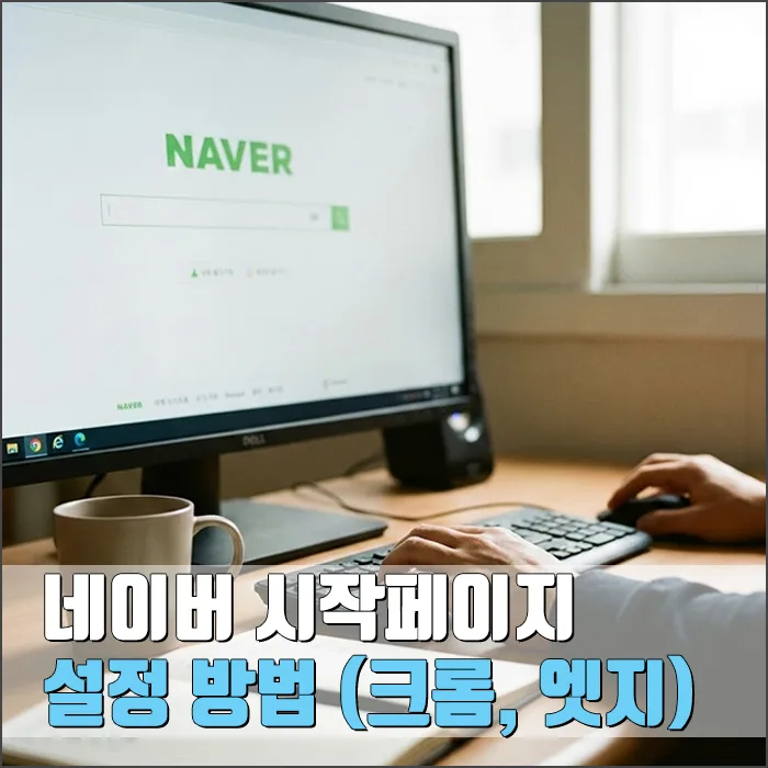 네이버 시작페이지 설정 2026: 크롬·엣지 브라우저 완벽 가이드