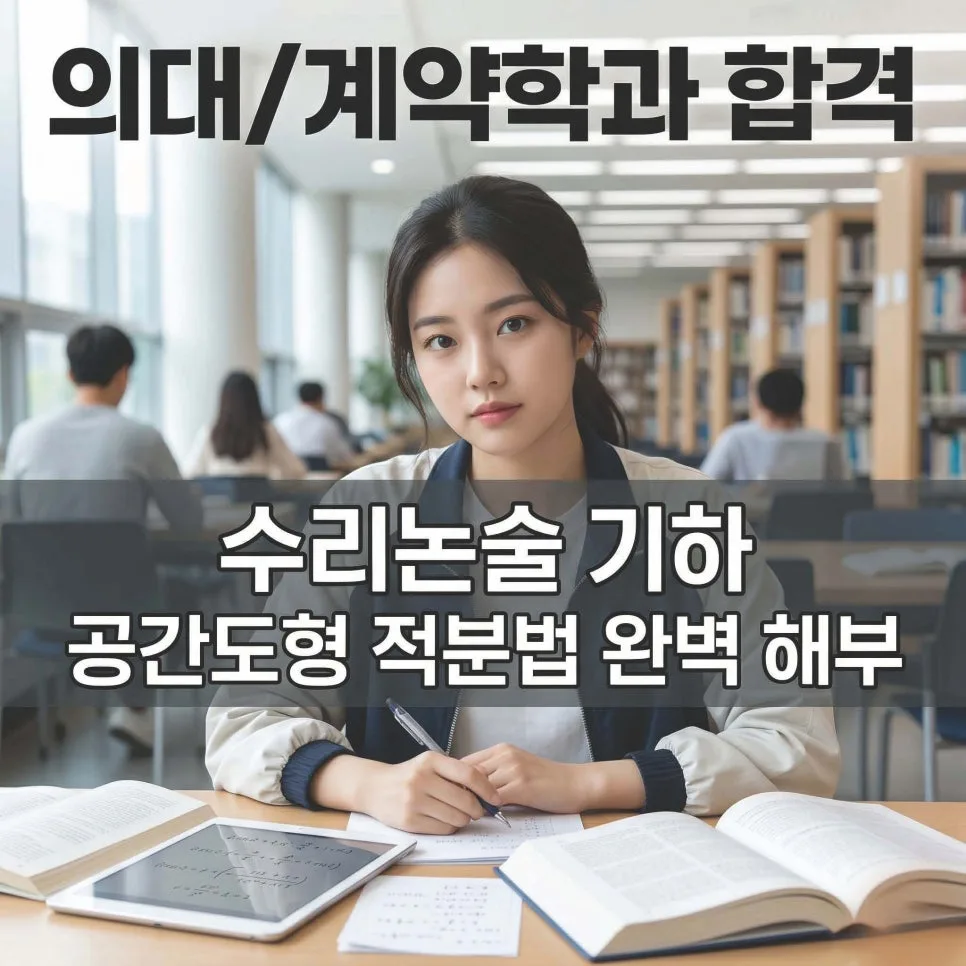 2027 의대/계약학과 수리논술: 기하 문제 정복 비법 2026