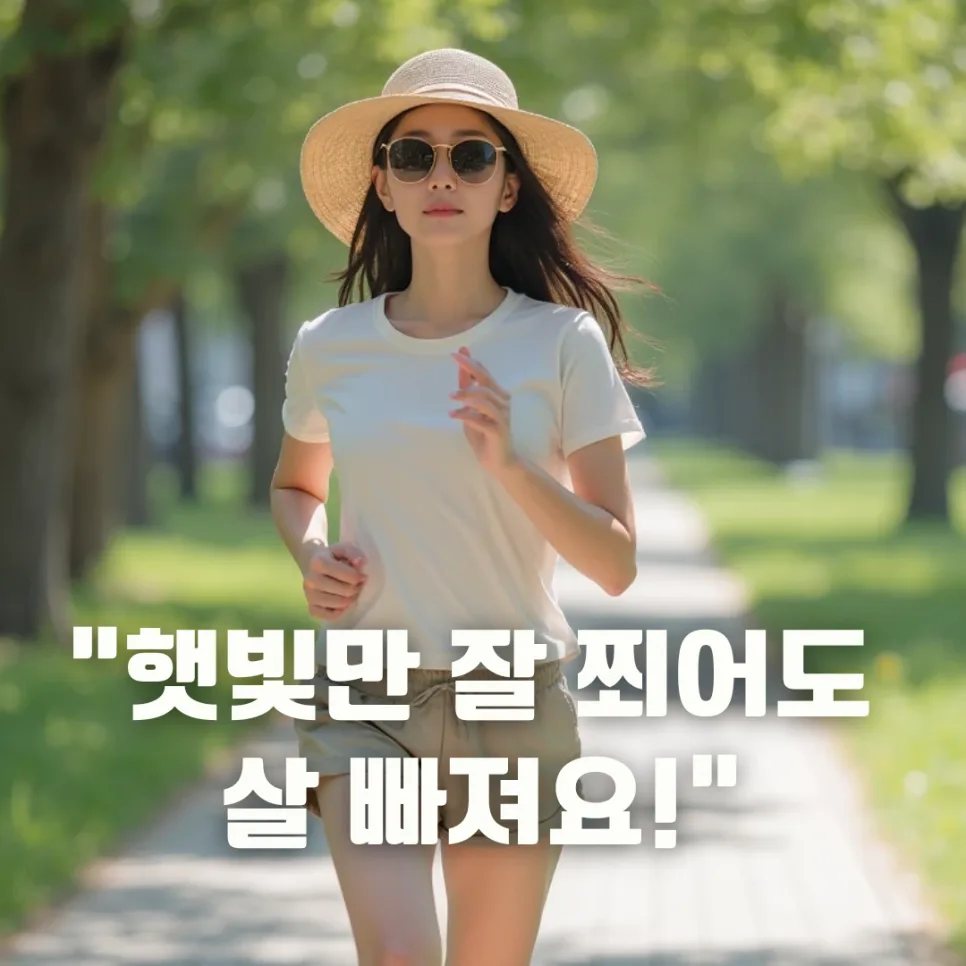 햇볕 다이어트 원리 2026: 갈색 지방 활성화로 체지방 줄이는 법